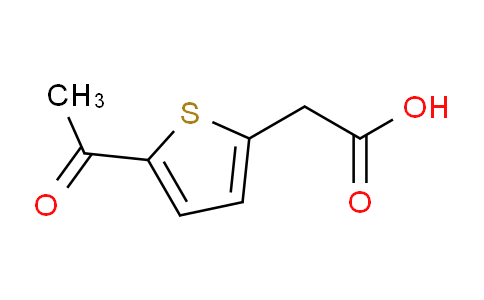 66738-55-4 | 2-(5-acetylthiophen-2-yl)acetic acid