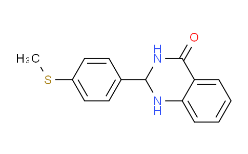329195-68-8 | 2-(4-甲硫基苯基)-2,3-二氢-1H-喹唑啉-4-酮