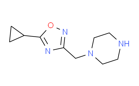 1250650-62-4 | 1-(5-cyclopropyl-1,2,4-oxadiazol-3-yl)methylpiperazine