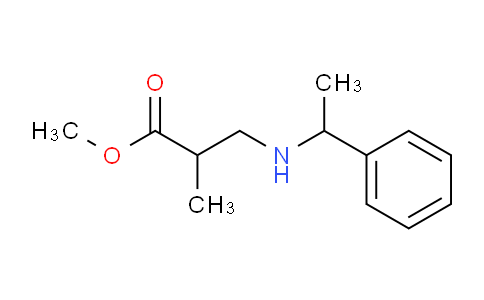 DY2P0374 | 53118-66-4 | Propanoic acid, 2-methyl-3-[(1-phenylethyl)amino]-, methyl ester