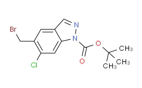 MC2P1995 | 1638768-03-2 | tert-butyl 5-(bromomethyl)-6-chloro-1H-indazole-1-carboxylate