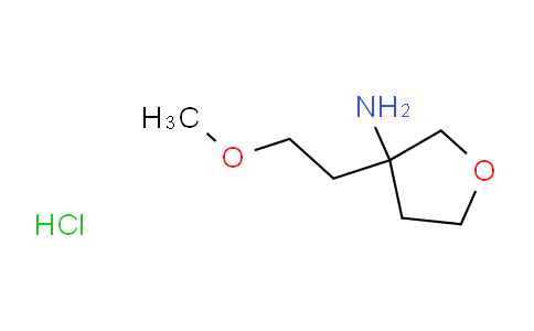 1803608-64-1 | 3-(2-methoxyethyl)oxolan-3-amine hydrochloride