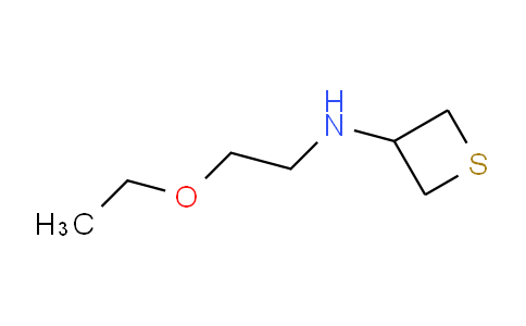 1852218-66-6 | N-(2-乙氧基乙基)硫杂环丁烷-3-胺