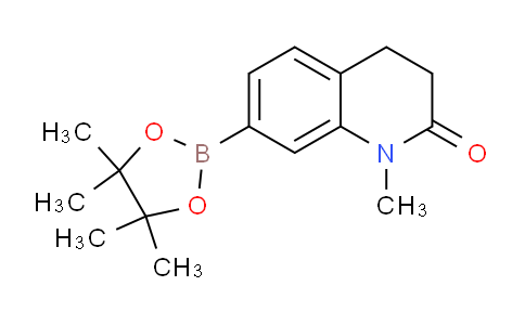 1857348-94-7 | 1-Methyl-7-(4,4,5,5-tetramethyl-1,3,2-dioxaborolan-2-yl)-3,4-dihydroquinolin-2(1H)-one