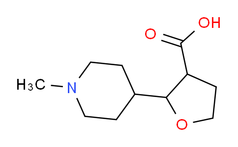 1955499-44-1 | 2-(1-methylpiperidin-4-yl)oxolane-3-carboxylic acid