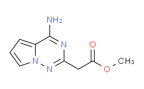 2092233-65-1 | methyl 2-{4-aminopyrrolo[2,1-f][1,2,4]triazin-2-yl}acetate