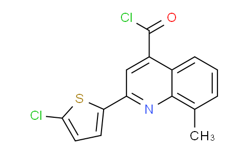 1160254-07-8 | 2-(5-Chloro-2-thienyl)-8-methylquinoline-4-carbonyl chloride
