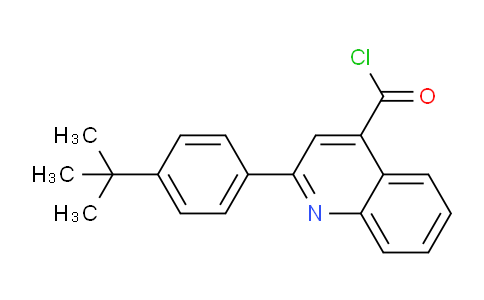 DY2P8676 | 1160264-78-7 | 2-(4-Tert-butylphenyl)quinoline-4-carbonyl chloride