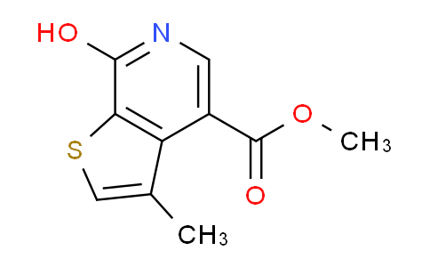2306274-64-4 | methyl 7-hydroxy-3-methyl-thieno[2,3-c]pyridine-4-carboxylate