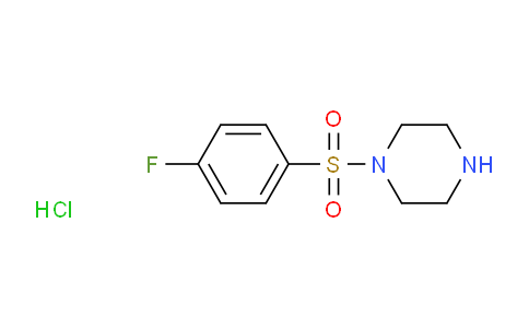 333986-41-7 | 1-(4-fluorobenzenesulfonyl)piperazine hydrochloride