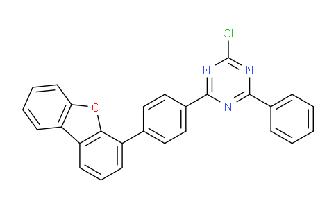2074632-09-8 | 2-Chloro-4-(4-(dibenzo[b,d]furan-4-yl)phenyl)-6-phenyl-1,3,5-triazine