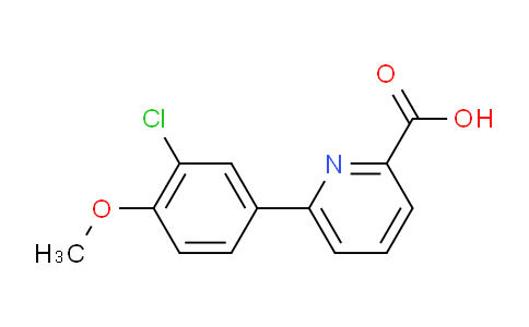 479225-18-8 | 2-Pyridinecarboxylic acid, 6-(3-chloro-4-methoxyphenyl)-