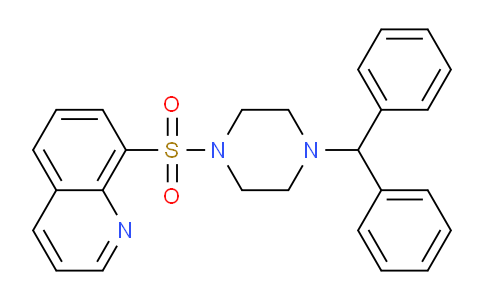 MC2R0890 | 438454-73-0 | 8-{[4-(diphenylmethyl)piperazin-1-yl]sulfonyl}quinoline