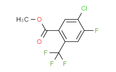 DY2R1325 | 1805524-74-6 | Methyl 5-chloro-4-fluoro-2-(trifluoromethyl)benzoate