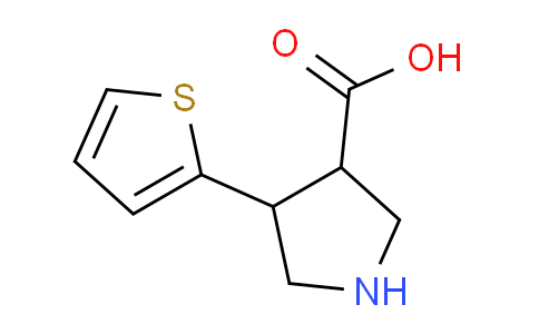 1047655-24-2 | 4-(Thiophen-2-yl)pyrrolidine-3-carboxylic acid