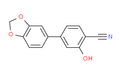 MC2R2415 | 1261911-74-3 | 4-(1,3-Benzodioxol-5-yl)-2-hydroxybenzonitrile