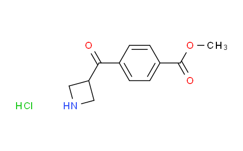 1823548-10-2 | 4-(氮杂环丁烷-3-羰基)苯甲酸甲酯盐酸盐