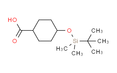 676560-16-0 | 4-(dimethyl-tert-butyl-silyl)oxycyclohexane-1-carboxylic acid
