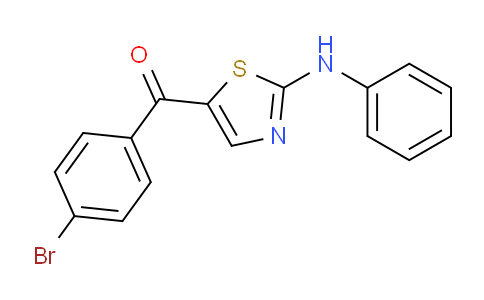 MC2R5089 | 343376-31-8 | 5-(4-bromobenzoyl)-N-phenyl-1,3-thiazol-2-amine