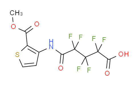 DY2R5808 | 1023584-91-9 | 2,2,3,3,4,4-Hexafluoro-5-{2-(methoxycarbonyl)-3-thienylamino}-5-oxopentanoic acid