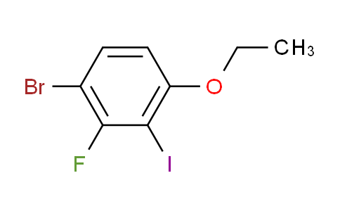 DY2R6688 | 2383689-87-8 | 1-Bromo-4-ethoxy-2-fluoro-3-iodobenzene