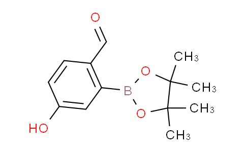 1883607-86-0 | 4-Hydroxy-2-(4,4,5,5-tetramethyl-1,3,2-dioxaborolan-2-YL)benzaldehyde