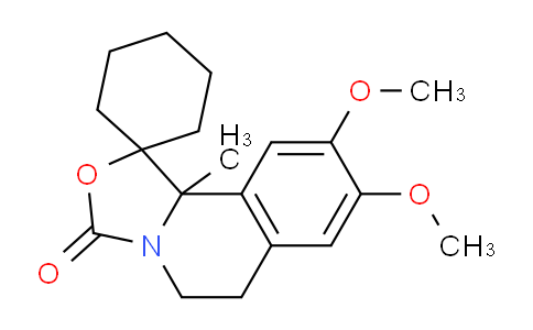 296793-89-0 | <br>8,9-dimethoxy-10b-methyl-spiro[5,6-dihydrooxazolo[4,3-a]isoquinoline-1,1'-c yclohexane]-3-one