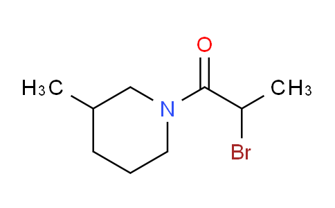 MC2R7989 | 131580-54-6 | 1-(2-Bromopropanoyl)-3-methylpiperidine