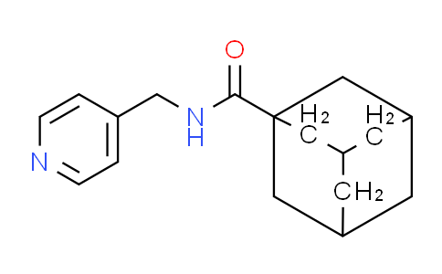 121768-39-6 | N-(pyridin-4-yl)methyladamantane-1-carboxamide