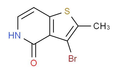 832694-72-1 | 噻吩并[3,2-c]吡啶-4(5H)-酮,3-溴-2-甲基-