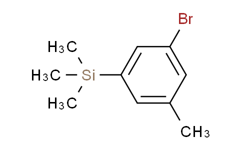 DY2R8639 | 315668-55-4 | Benzene, 1-bromo-3-methyl-5-(trimethylsilyl)-