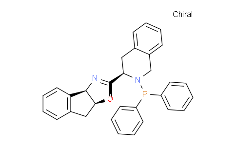 MC2R8935 | 2757084-42-5 | (3aR,8aS)-2-((R)-2-(二苯基膦基)-1,2,3,4-四氢异喹啉-3-基)-3a,8a-二氢-8H-茚并[1,2-d]恶唑