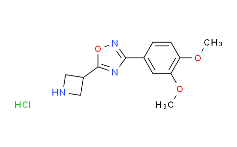 DY2R9734 | 1426290-53-0 | 5-Azetidin-3-yl-3-(3,4-dimethoxyphenyl)-1,2,4-oxadiazole hydrochloride