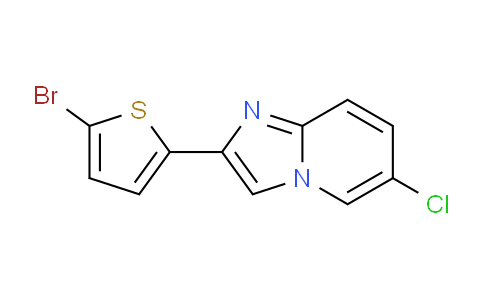 439107-51-4 | 2-(5-溴-2-噻吩基)-6-氯-咪唑并[1,2-a]吡啶