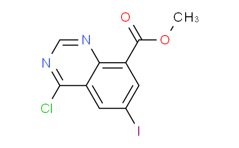 1240480-10-7 | methyl 4-chloro-6-iodoquinazoline-8-carboxylate