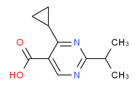 954232-95-2 | 5-嘧啶羧酸，4-环丙基-2-(1-甲基乙基)-