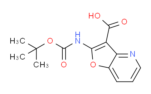 1664403-28-4 | 2-{[(tert-butoxy)carbonyl]amino}furo[3,2-b]pyridine-3-carboxylic acid