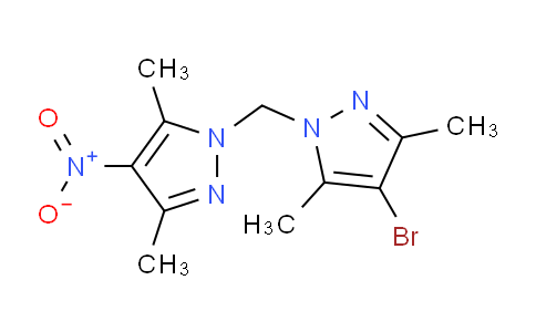 1005640-61-8 | 4-bromo-1-(3,5-dimethyl-4-nitro-1H-pyrazol-1-yl)methyl-3,5-dimethyl-1H-pyrazole