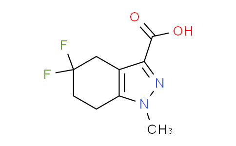 1784893-60-2 | 5,5-difluoro-1-methyl-6,7-dihydro-4H-indazole-3-carboxylic acid
