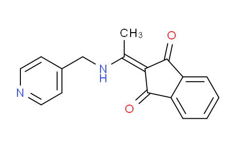 MC2S4297 | 337340-56-4 | 2-(1-((pyridin-4-ylmethyl)amino)ethylidene)-1H-indene-1,3(2H)-dione