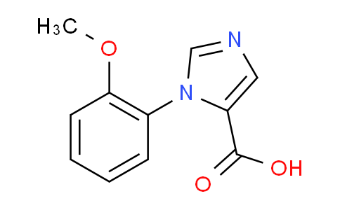 762240-23-3 | 1-(2-甲氧基苯基)-1H-咪唑-5-羧酸