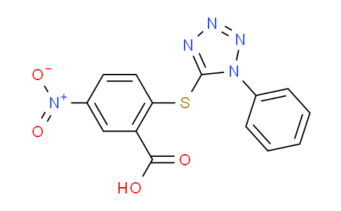 309726-59-8 | 5-硝基-2-(1-苯基-1H-1,2,3,4-四唑-5-基)硫烷基苯甲酸