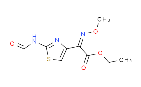 66340-98-5 | ethyl (Z)-2-formamido-alpha-(methoxyimino)thiazol-4-acetate