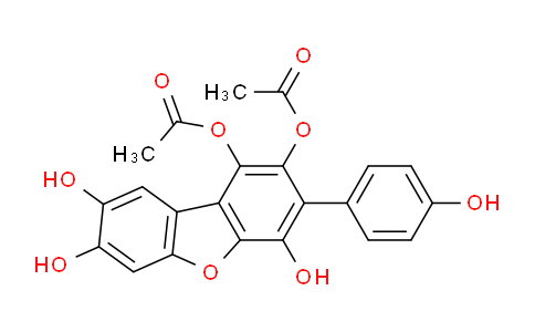 MC2T0314 | 146905-24-0 | 4,7,8-Trihydroxy-3-(4-hydroxyphenyl)dibenzo[b,d]furan-1,2-diyl diacetate
