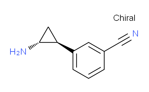 705250-97-1 | 3-[trans-2-aminocyclopropyl]benzonitrile