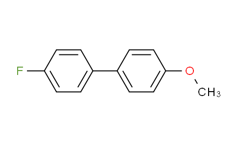 CAS No. 450-39-5, 1,1'-Biphenyl, 4-fluoro-4'-methoxy-