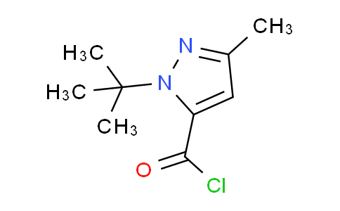 MC2T1873 | 175277-10-8 | 1-tert-Butyl-3-methyl-1H-pyrazole-5-carbonyl chloride