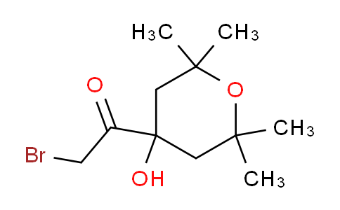 1657017-16-7 | 2-bromo-1-(4-hydroxy-2,2,6,6-tetramethyloxan-4-yl)ethan-1-one