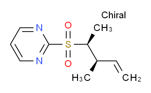 2828433-79-8 | 2-(((2S,3R)-3-甲基戊-4-烯-2-基)磺酰基)嘧啶