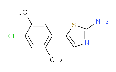 DY2T7252 | 1341962-91-1 | 5-(4-Chloro-2,5-dimethylphenyl)thiazol-2-amine